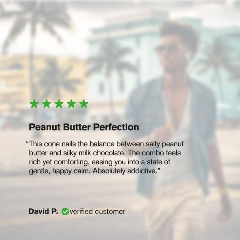 Chill Plus - Delta 9 Waffle Cones - Peanut Butter Milk Chocolate - 240MG - Thumbnail 7