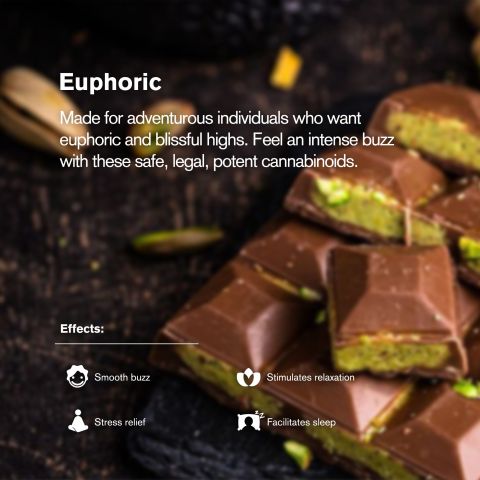 Chill Plus - Delta 9 Waffle Cones - Pistachio&Kadaifi Milk Chocolate - 240MG - Thumbnail 5