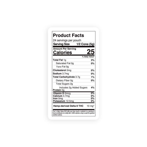 Chill Plus - Delta 9 Waffle Cones - Pistachio&Kadaifi Milk Chocolate - 240MG - Thumbnail 9