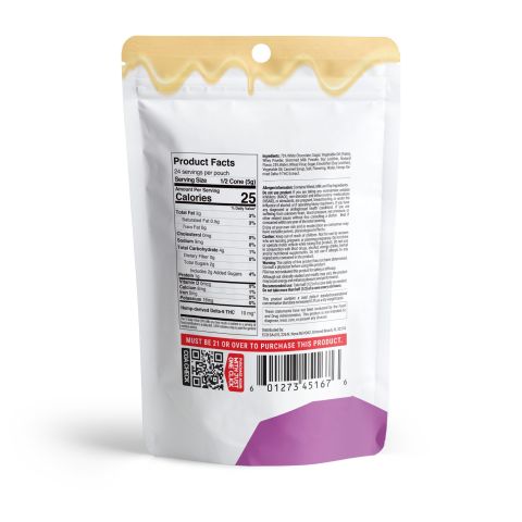 20mg White Chocolate Waffle Cones - Delta 9 - Thumbnail 8