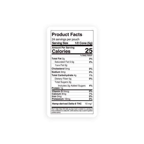 Chill Plus - Delta 9 Waffle Cones - Strawberry White Chocolate - 240MG - Thumbnail 9