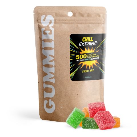 500mg D8 & THCP Gummies - Fruity Mix - Thumbnail 6