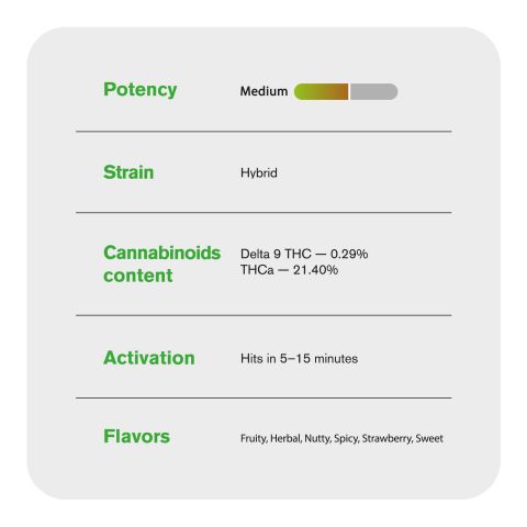 Pink Rozay Flower - THCA - Indica - Thumbnail 4