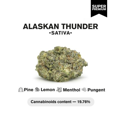 Alaskan Thunder Flower - THCA - Sativa - Thumbnail 3