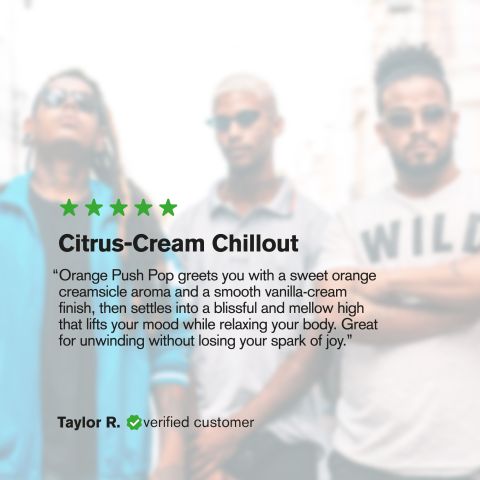 Orange Push Pop Flower - THCA - Hybrid - Thumbnail 6