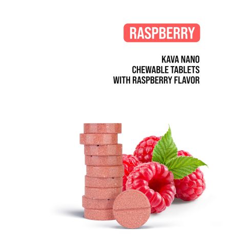 25mg Kava Tablets - Raspberry - Chill Plus - Thumbnail 4