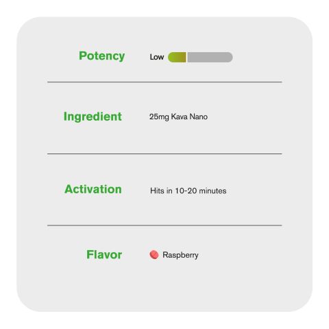 25mg Kava Tablets - Raspberry - Chill Plus - Thumbnail 6