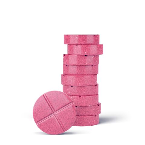 25mg Full Spectrum CBD Tablets - Strawberry - Thumbnail 1