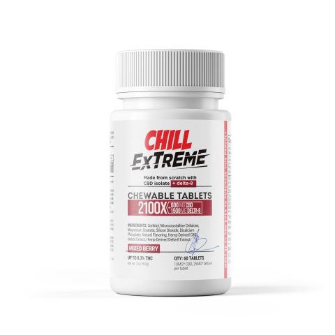 35mg D8 & CBD Isolate Tablets - Mixed Berry - Thumbnail 3