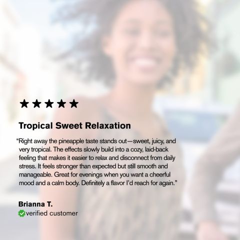 25mg D8 & CBD Isolate Tablets - Pineapple - Thumbnail 8