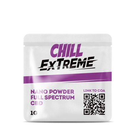 1,000mg Full Spectrum CBD Nano Powder - Chill Extreme - Thumbnail 3