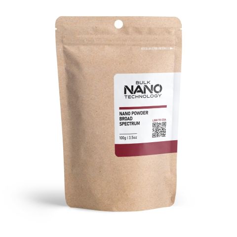 100g Broad Spectrum CBD Distillate Nano Powder - Bulk Nano Technology - Thumbnail 2