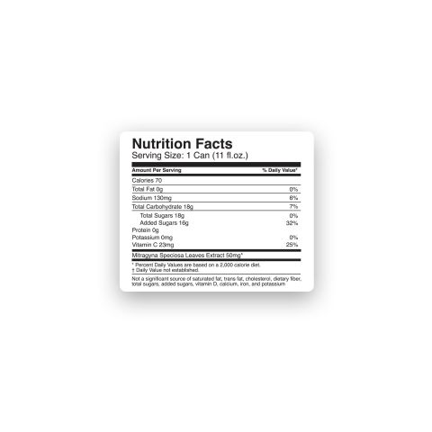 50mg Kratom Nano Juice - Fruit Punch - Fresh - Thumbnail 8