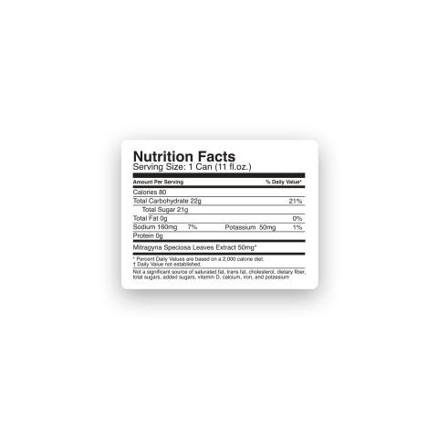 50mg Kratom Nano Electrolyte Drink - Orange - Fresh - Thumbnail 8