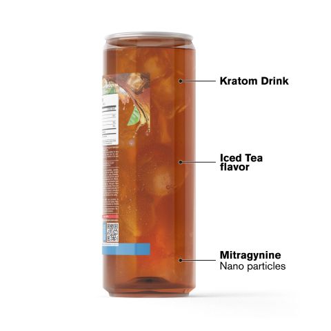 50g Mitragynine & Kratom Nano Iced Tea - Sweet - Fresh - Thumbnail 3