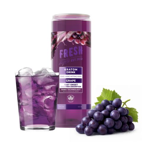 Fresh Grape Kratom Drink - Mitragynine & Kratom Nano - 50g - Thumbnail 2