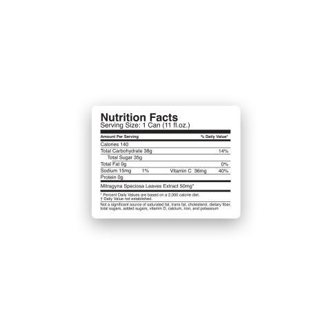 Fresh - Mitragynine & Kratom Nano - Kratom Drink - 50g Total Strength - 1ct - Thumbnail 8