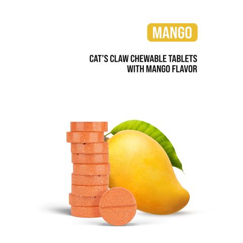 20mg Cat's Claw Tablets - Mango - Chill Plus - Thumbnail 4