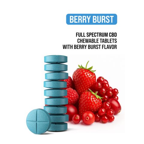 Full Spectrum Tablets - Berry Burst - 200mg - Thumbnail 5