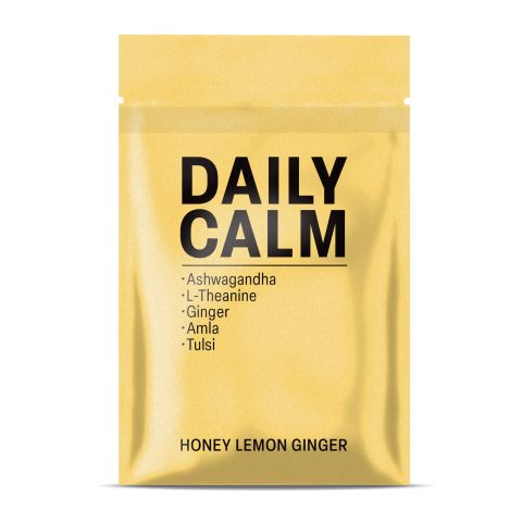 500mg - Daily Calm - Honey Lemon Ginger - Mood Tablets - Thumbnail 3