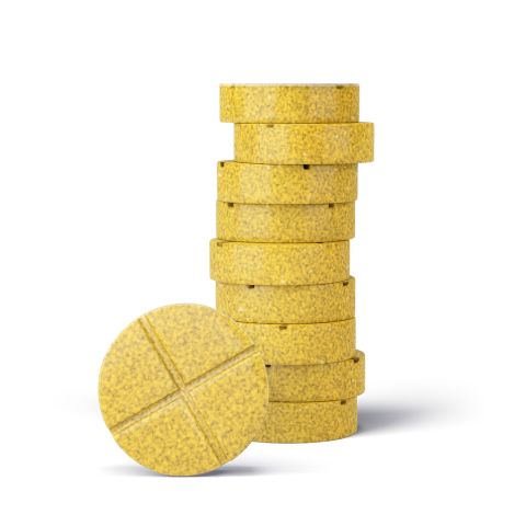 500mg - Anti-Inflammation Turmeric - Spiced Pineapple - Mood Tablets - Thumbnail 1