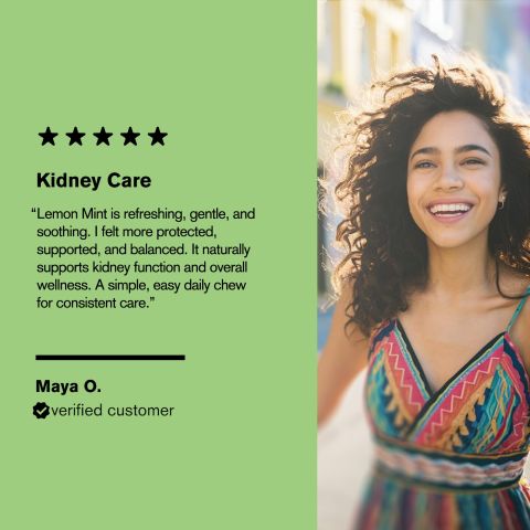 500mg - Kidney Herbal Support - Lemon Mint - Mood Tablets - Thumbnail 7