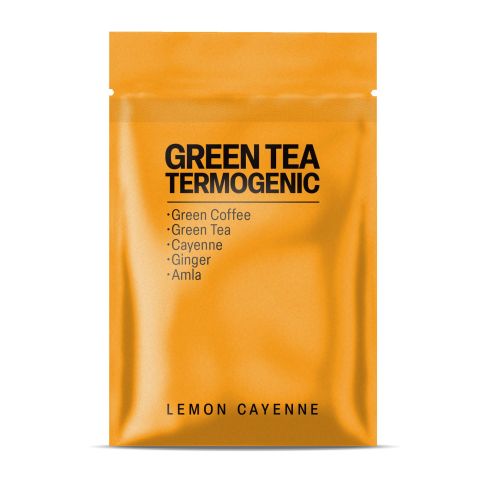 500mg - Green Tea Thermogenic - Lemon Cayenne - Mood Tablets - Thumbnail 3