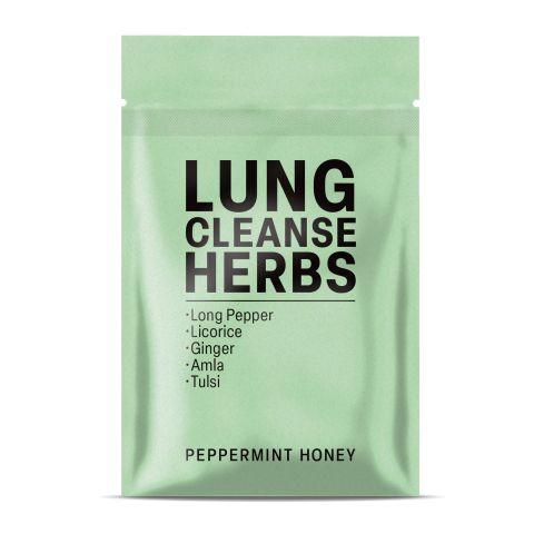 500mg - Lung Cleanse - Peppermint Honey - Mood Tablets - Thumbnail 3