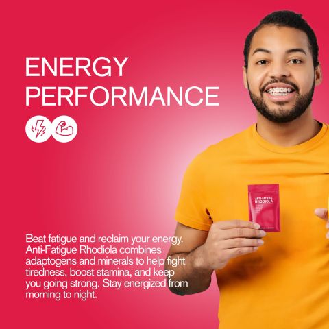 500mg - Anti-Fatigue Rhodiola - Cranberry Hibiscus - Mood Tablets - Thumbnail 6