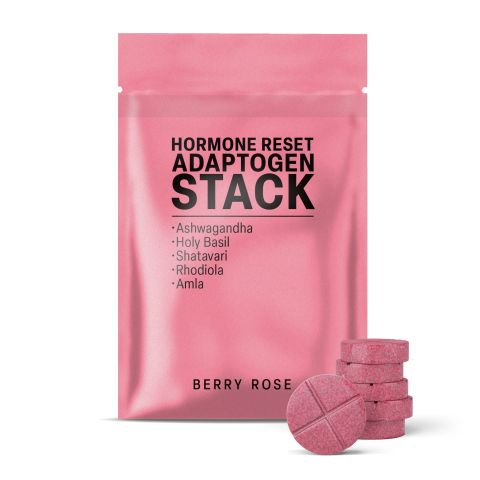 500mg - Hormone Reset Stack - Berry Rose - Mood Tablets - Thumbnail 2