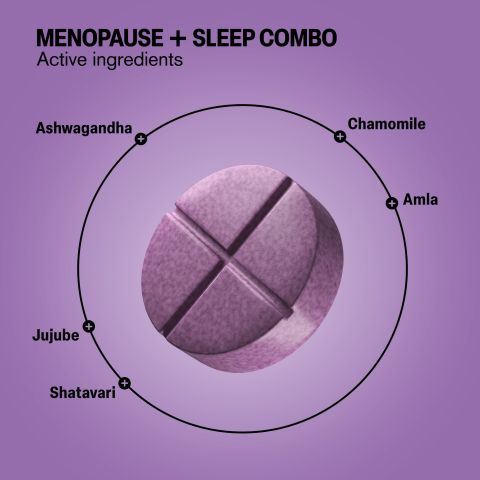 500mg - Menopause + Sleep Combo - Lavender Honey - Mood Tablets - Thumbnail 5