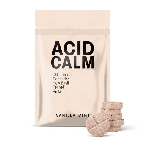 500mg - Acid Calm - Vanilla Mint - Mood Tablets - Thumbnail 2