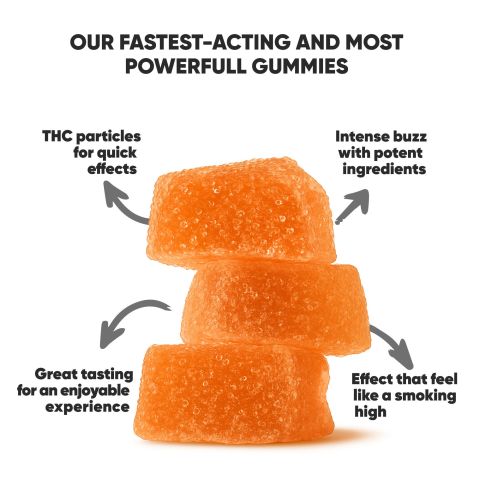 1,000mg CBD Isolate Gummies - Fruit - Thumbnail 5
