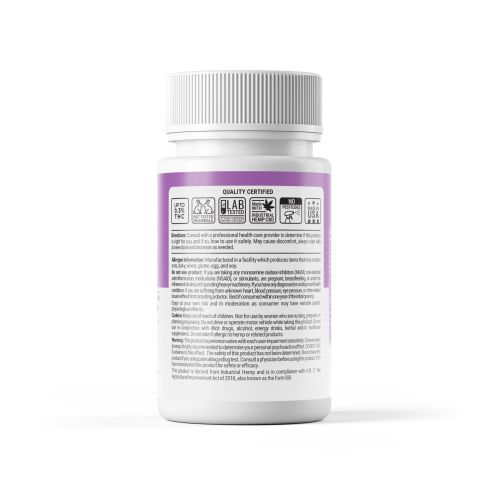31mg Broad Spectrum CBD, CBN, Melatonin Tablets - Lavender Berry - Fresh - Thumbnail 9