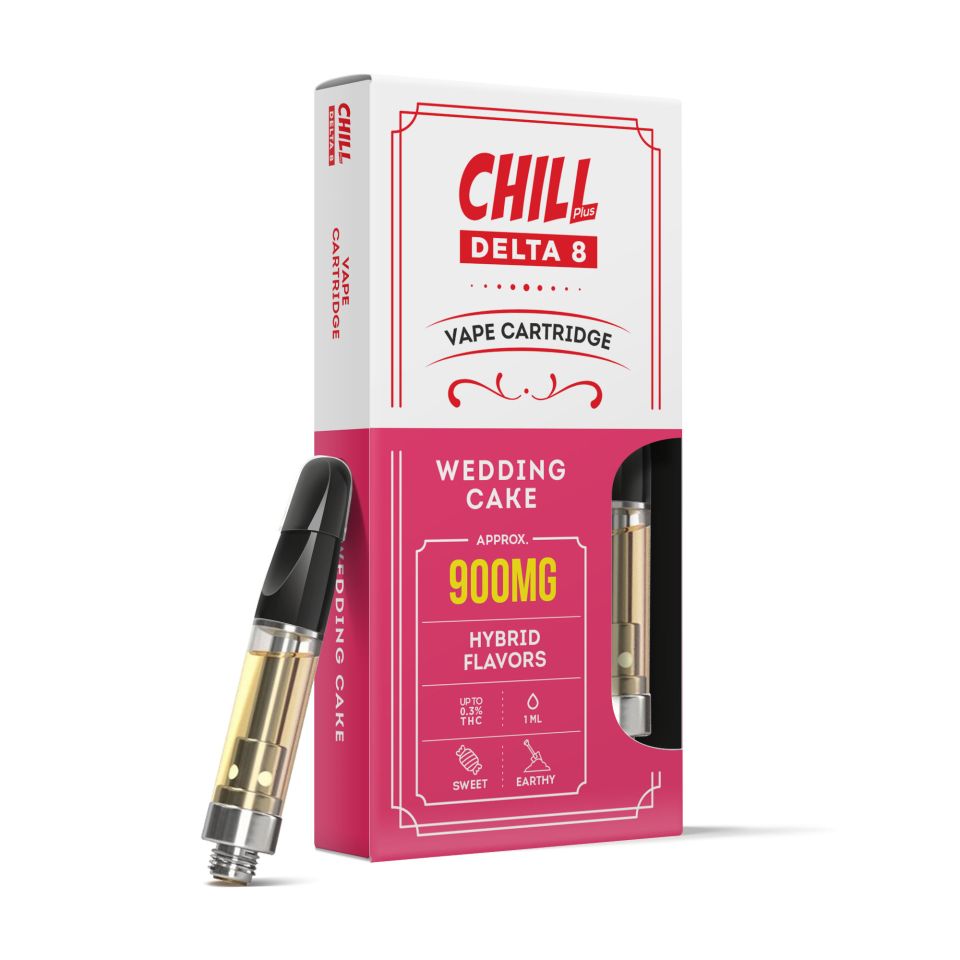Wedding Cake Cart Delta 8 THC Chill Plus 900mg