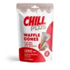 100mg D8, THCP Waffle Cones - Strawberry + White Chocolate