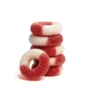 100mg Delta 8 Gummies - Sour Cherry Rings